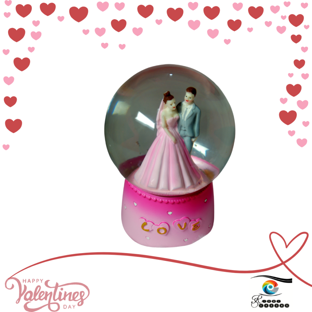 VD - ORNAMENT - Fortune Marriage Couple - Pink